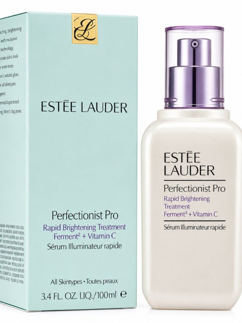 Estee Lauder Perfectionist Pro Rapid Brightening Ferment3 + Vit. C 3.4 oz/100ml
